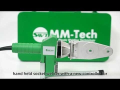 800 ওয়াট 20-63 মিমি থার্মোফিউশন পিপিআর পাইপ সকেট ফিউশন ওয়েল্ডিং মেশিন