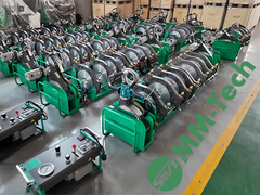 ড্রেনেজ পাইপ স্থাপনের জন্য এমএম-টেক বাট ফিউশন ওয়েল্ডার