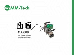 ২২০V CX600 জিওমেমব্রেন হট ওয়েজ ওয়েল্ডিং মেশিন ১.৪ কিলোওয়াট