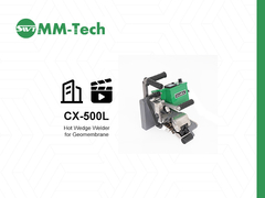 0.8-3মিমি CX500L জিওমেমব্রেন ওয়েল্ডিং মেশিন ল্যান্ডফিলের জন্য