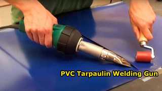 পেশাদার পিভিসি মেঝে মেরামতের জন্য 1600W হট এয়ার গান