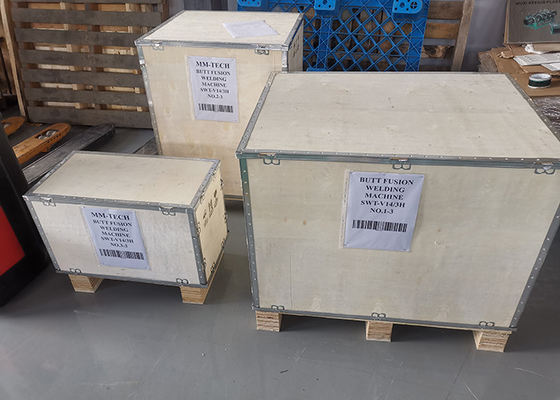 90mm - 250mm Hdpe পাইপ বাট ফিউশন ওয়েল্ডিং মেশিন 4.25kw