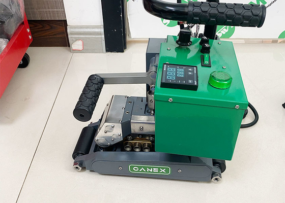 CX900 হট উইজ ওয়েল্ডার 1800W ওয়েল্ডিং জন্য 0.8-3.0mm এইচডিপিই Geomembrane পুকুর Liner