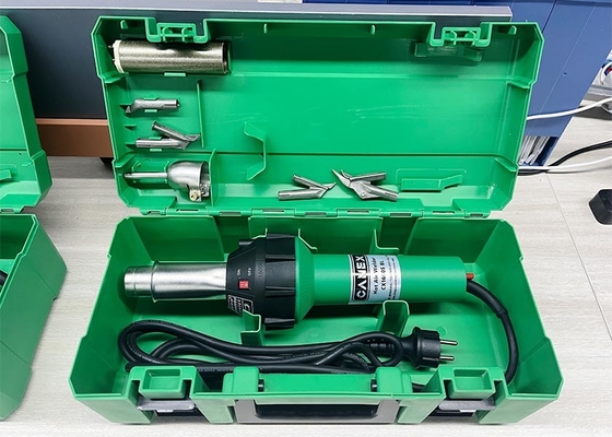 প্লাস্টিকের শীট গরম বায়ু ঢালাই বন্দুক 1600W CX1600S BL জন্য পিপি PE পিভিসি