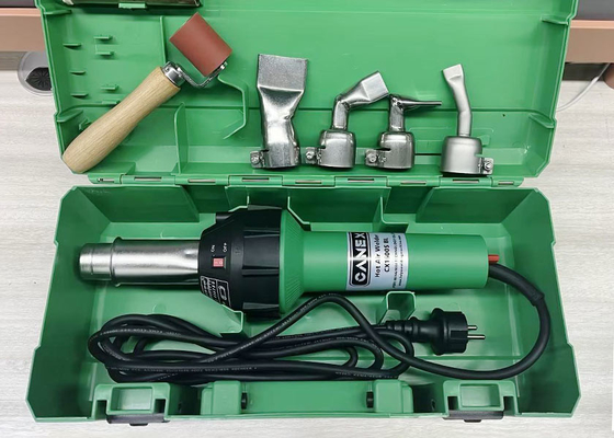 প্লাস্টিকের শীট গরম বায়ু ঢালাই বন্দুক 1600W CX1600S BL জন্য পিপি PE পিভিসি