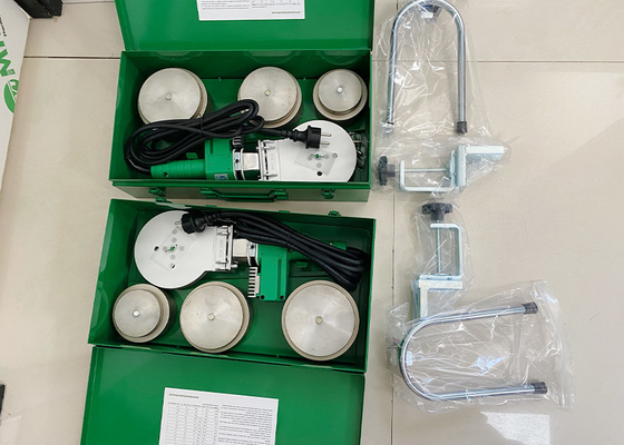 RJQ-110 পিপিআর ওয়েল্ডিং মেশিন 75-90-110 মিমি সকেট ফিউশন ওয়েল্ডার পিপিআর পিই পিবি পাইপের জন্য
