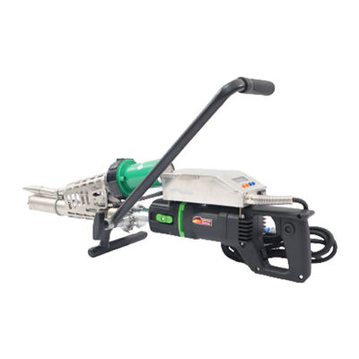 3550W হ্যান্ড এক্সট্রুশন ওয়েল্ডার 1600W হট এয়ার পাওয়ার 200-380°C তাপমাত্রা সহ জিওমেমব্রেন ওয়েল্ডিংয়ের জন্য