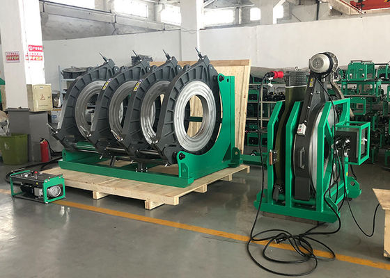 তেল পাইপলাইনের জন্য 11.50Kw রাসায়নিক উত্সর্গীকৃত প্লাস্টিক উপাদান বাট ফিউশন ওয়েল্ডার