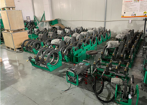 110v ম্যানুয়াল বাট ফিউশন ওয়েল্ডিং মেশিন 50-200 মিমি পাইপের জন্য