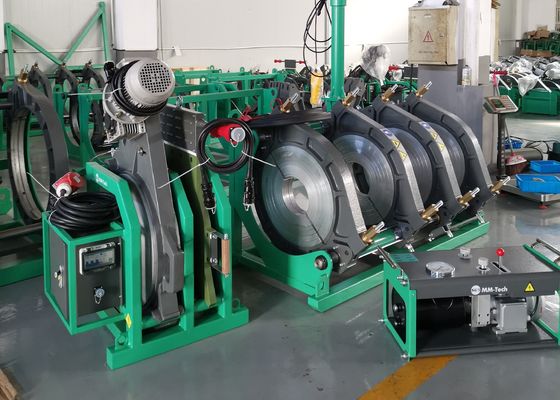 প্লাস্টিক Pe Hdpe পাইপ 400v বাটফিউশন মেশিন স্বয়ংক্রিয়