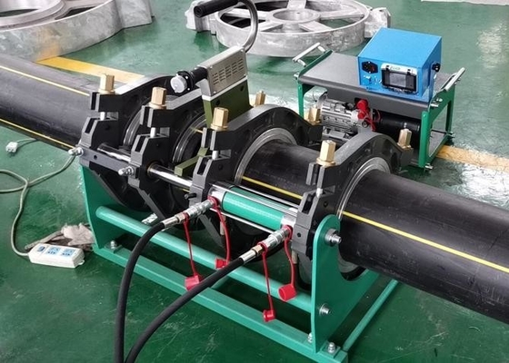 380v Hdpe পাইপ লো নয়েজ হাইড্রোলিক বাট ফিউশন ওয়েল্ডিং মেশিন
