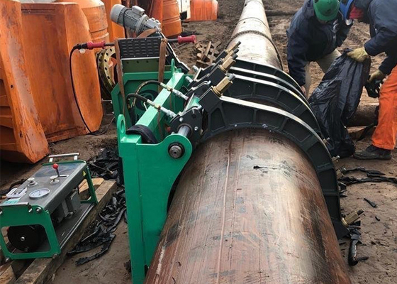 380v Hdpe পাইপ লো নয়েজ হাইড্রোলিক বাট ফিউশন ওয়েল্ডিং মেশিন