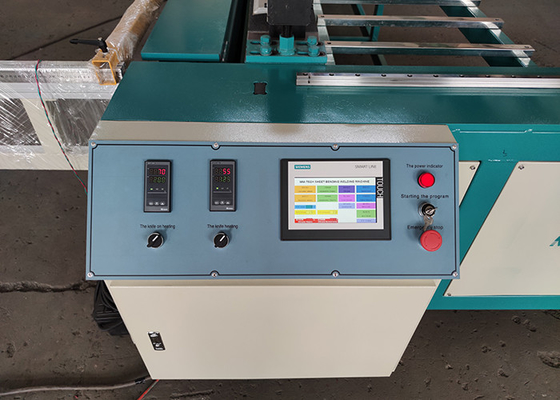 Cnc 3000mm Hdpe শিট ওয়েল্ডিং মেশিন বাট ফিউশন রোলিং 90 ডিগ্রি