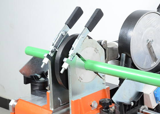 Hdpe পাইপের জন্য 20-110mm ম্যানুয়াল বাট ফিউশন ওয়েল্ডিং মেশিন
