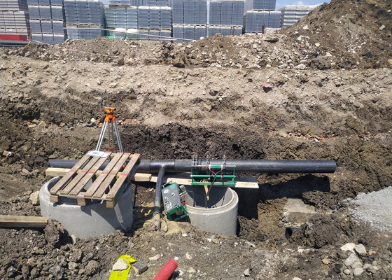 Hdpe হাইড্রোলিক বাট ফিউশন ওয়েল্ডিং মেশিন 280mm জন্য