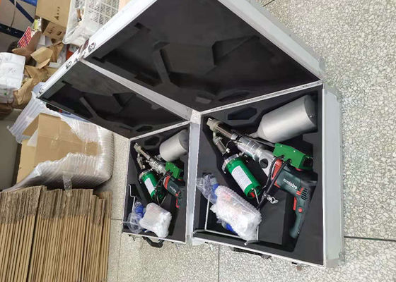 220V এক্সট্রুশন elালাই বন্দুক PE পিপি প্লেট দানাদার বিশুদ্ধ কাঁচামাল