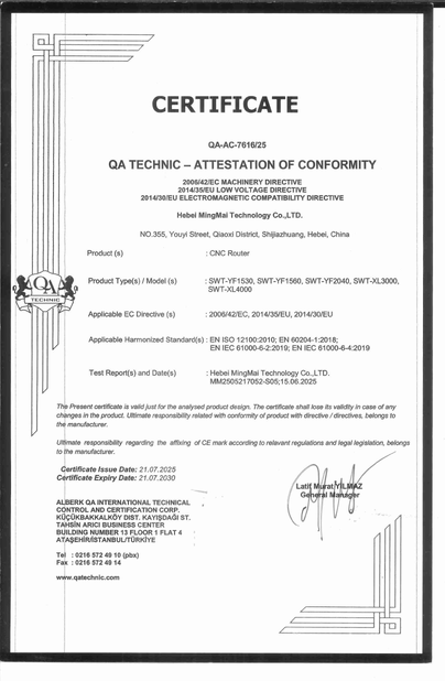 চীন Hebei Boda Plastic Technology Co., Ltd. সার্টিফিকেশন